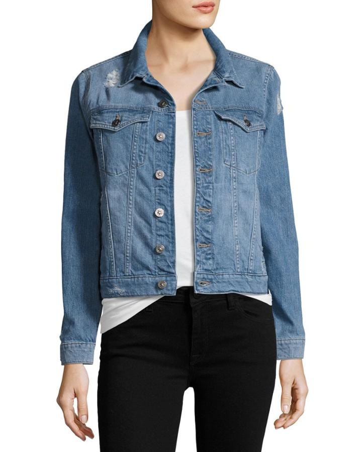 Maddox Boyfriend Jean Jacket,