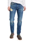 Men's Paxtyn Destroyed Denim Jeans