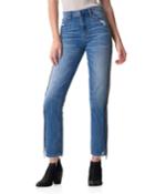 Piper High-rise Chain Fringe Jeans
