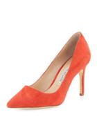 Donnie Pointed-toe Pump, Red