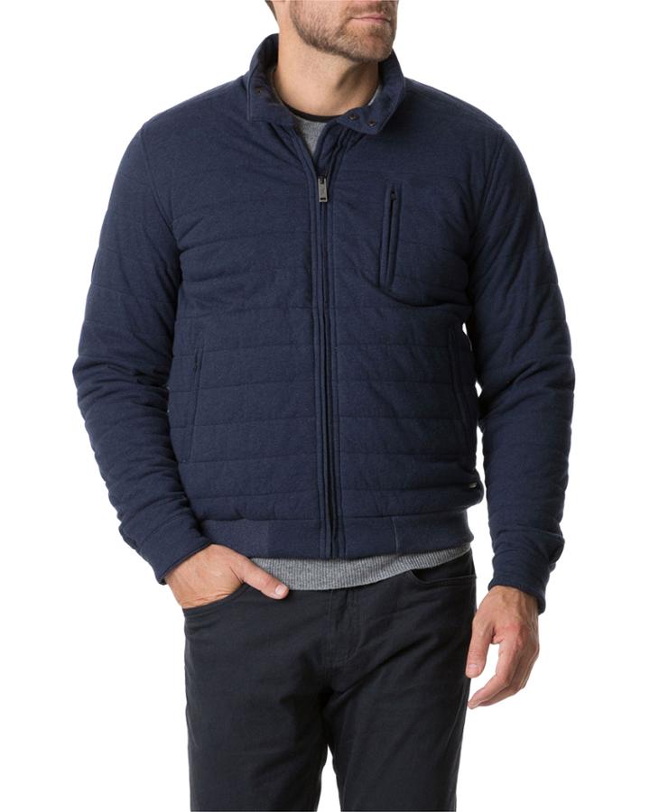 Men's Evans Creek Quilted Zip-front Coat
