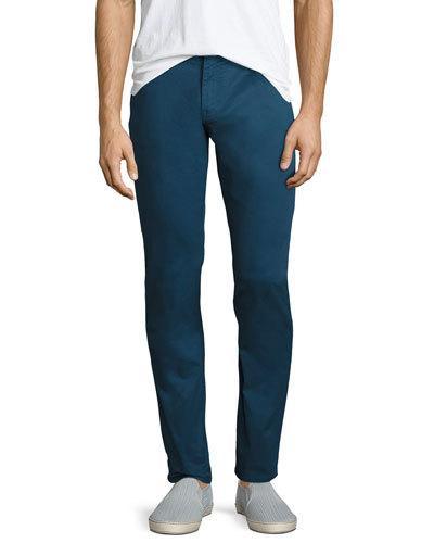 P55 Slim-stretch Pants, Teal