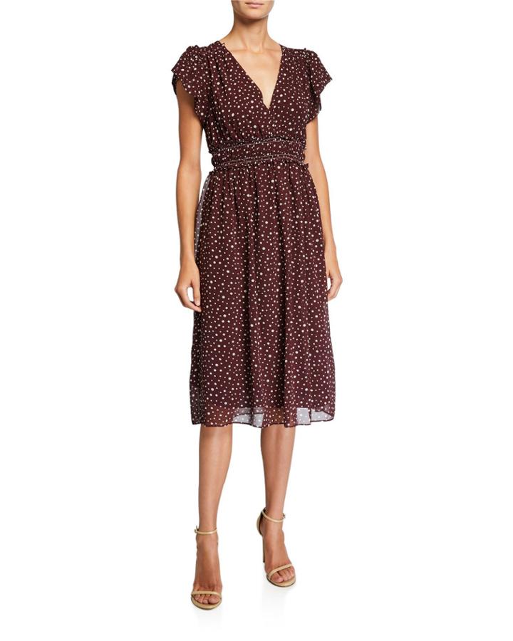 Polka Dot Smocked