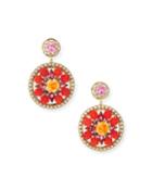 Maddie Floral Statement Earrings