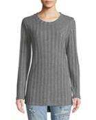 Alex Ribbed Crewneck Tee