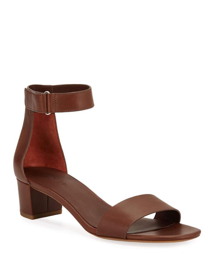 Rita Leather Ankle-strap