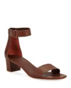 Rita Leather Ankle-strap