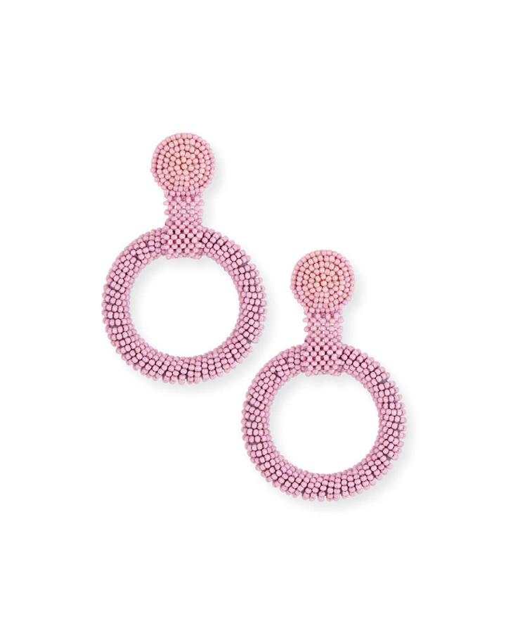 Gypsy Hoop Drop Earrings,
