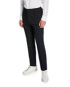 Men's Cropped Seersucker Dress Pants