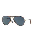 Camo-print Aviator
