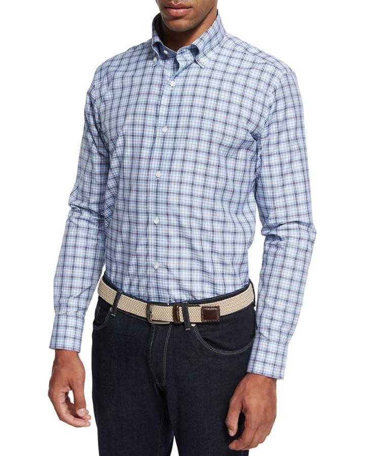 Collection Santorini Check Sport Shirt,