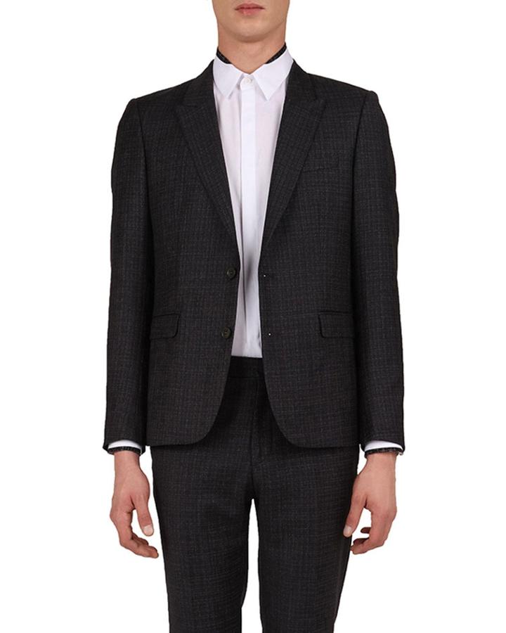 Men's Striped Wool