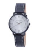 Men's Koge Quartz Black Leather