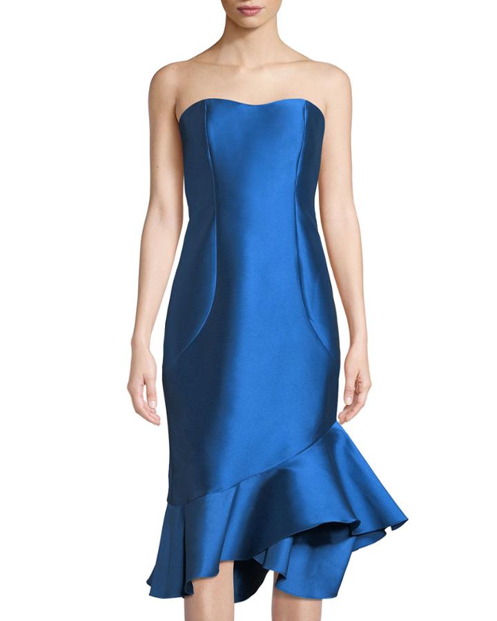 Cleo Strapless Mermaid Knee-length Dress