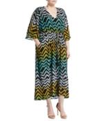 Cold-shoulder Maxi Dress,