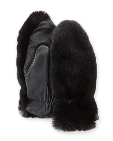 Fownes Faux Fur & Leather Tech