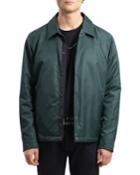 Men's Grant Water-resistant Coaches Jacket, Evergreen