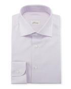 Men's Solid Cotton/silk Dress