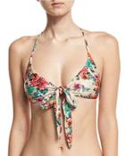 Charlotte Middle-loop Bikini Swim Top,