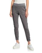 Grassroots Ruched Crop Pull-on Pants