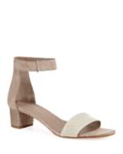 Rita Suede Ankle-strap City