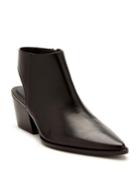 Odie Almond Heel-cutout Booties