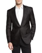 Anthony Peak-lapel Jacquard Dinner Jacket, Navy