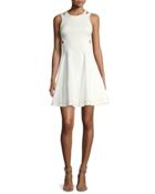 Lula Cutout Fit-and-flare Dress