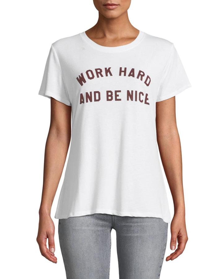 Work Hard Short-sleeve