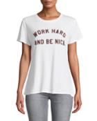 Work Hard Short-sleeve