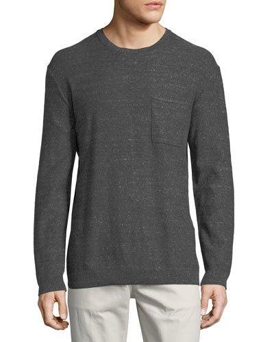 Arvid Heathered Crewneck