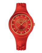 39mm Fire Island Studded Rubber Watch