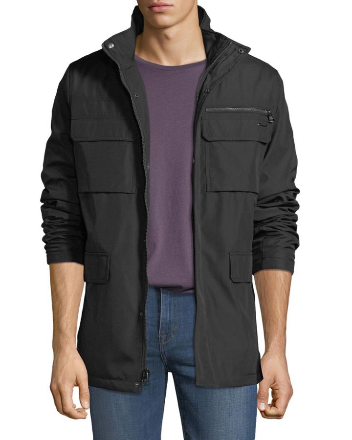 Men's Four-pocket Zip-front Jacket