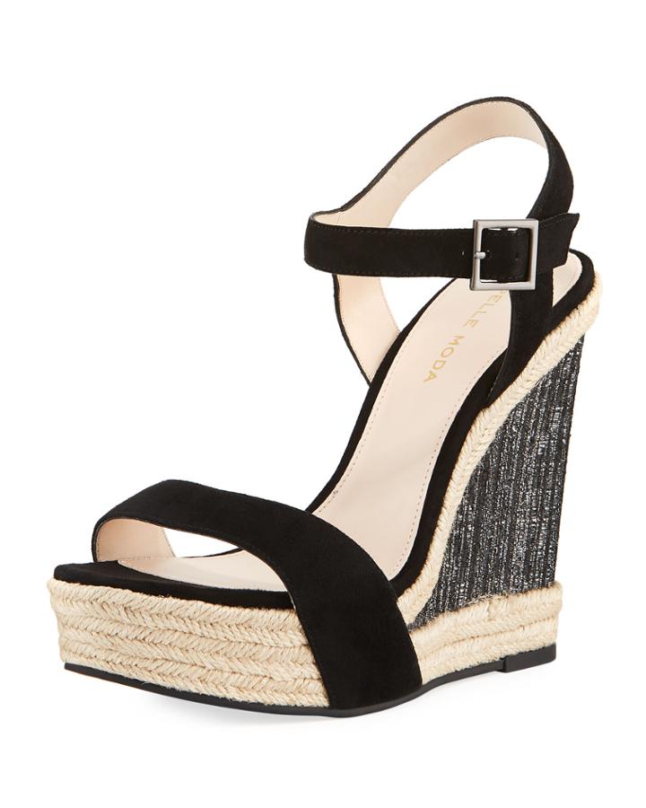 Omer Suede High Wedge