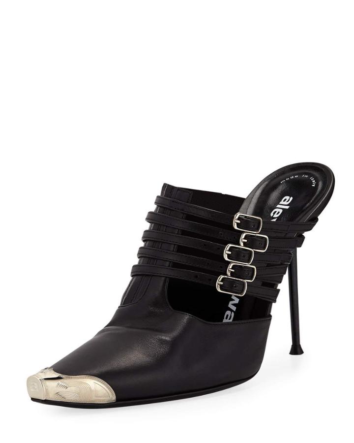 Minna Strappy High-heel Metal-toe