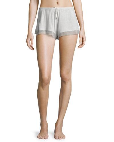 Manuela Lounge Shorts, Pearl Pink