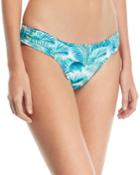 Reversible Side-shirred Hipster Swim Bikini Bottoms