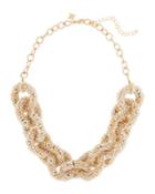 Crystal Link Collar Necklace