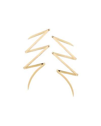 14k Large Bolt Earrings