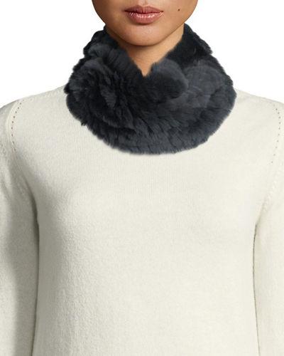 Rabbit Fur Cowl
