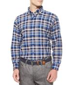 Milano Oxford Plaid Woven Sport
