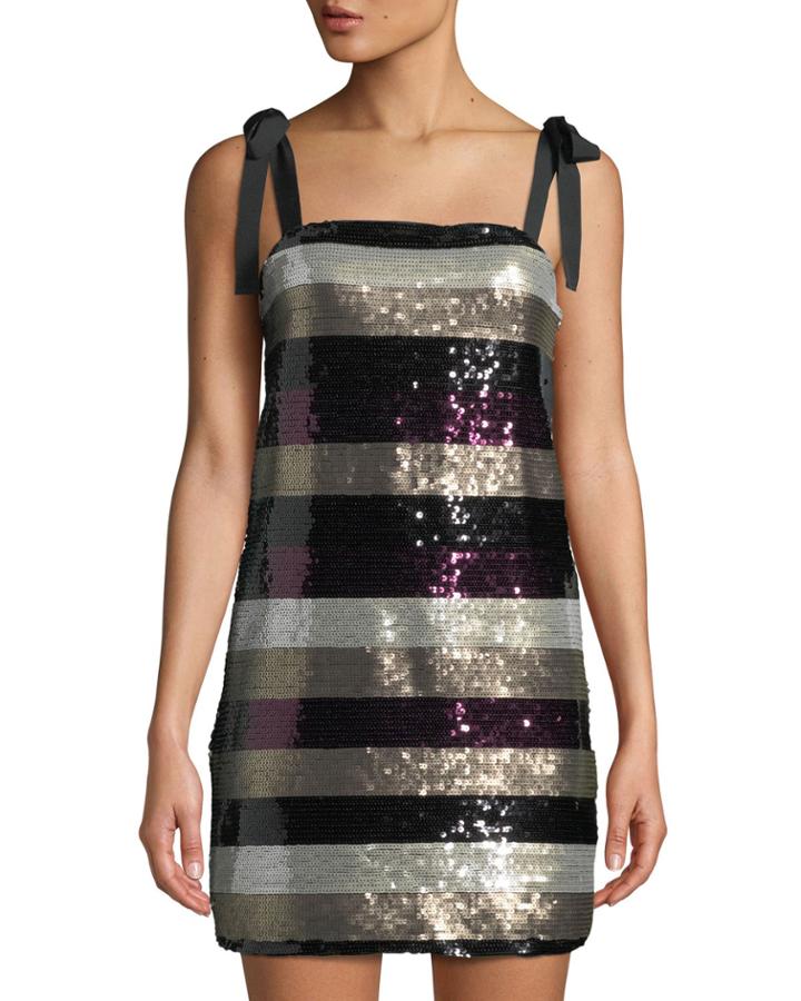 I'm With Andi Striped Sequin
