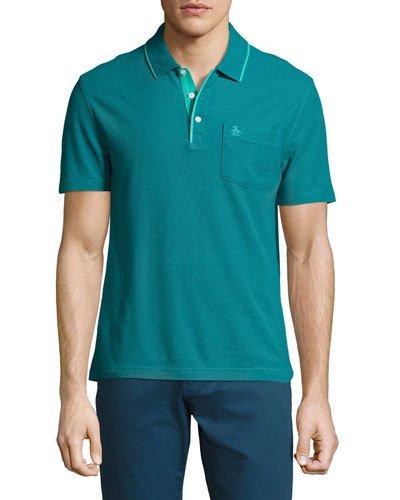 Blended Mearl Knit Polo
