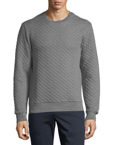 Quilted Crewneck
