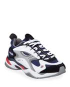Men's Boveasorus Mixed Media Colorblock Trainer