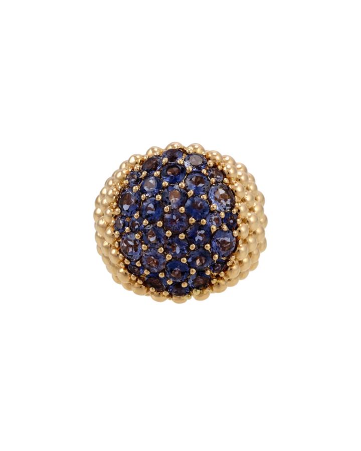 Pasquale Bruni Brunissimi 18k Granulated Amethyst Ring, Size