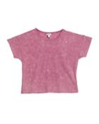 Ribbed Short-sleeve Top,