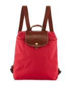 Le Pliage Nylon Backpack, Red