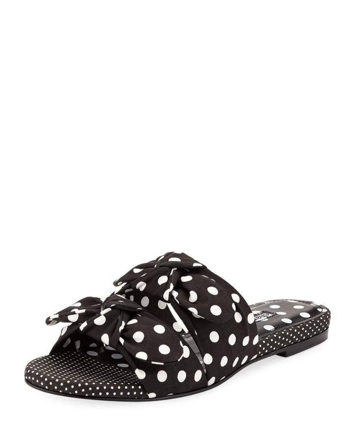 Souffle Polka-dot Bow