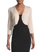 3/4-sleeve Cross-back